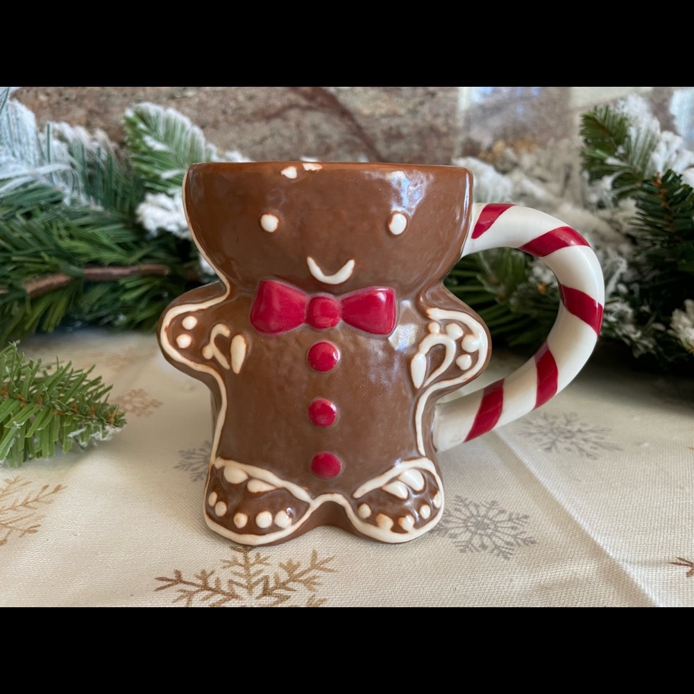 Pottery Barn Mr. Spice gingerbread mug